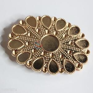 Hot sale gold metal zinc alloy belt buckle