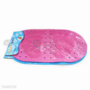 Ellipse Shaped PVC Non-slip Mat With Footprint