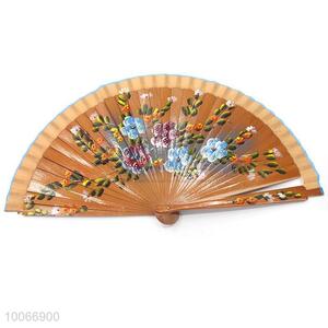 Most Popular Promotional Hand Folding Wooden Fan