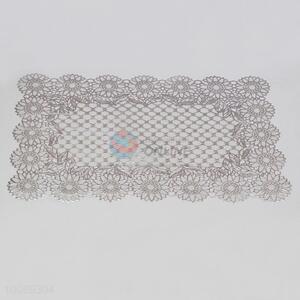 Flower Brim PVC Dinner Table Placemat