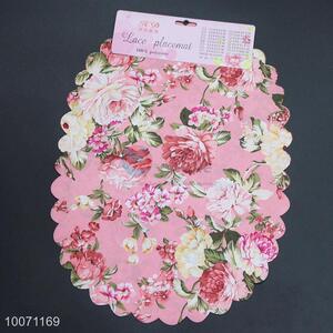 High quality Lace Placemat Printing Flower