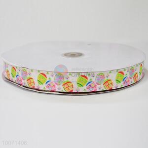 Colorful balloon pattern grosgrain ribbon/gift wrapping ribbon