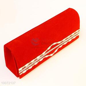 Fancy red party bag evening bag clutch bag