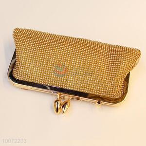 Wholesale gold evening clutch bag lady party bag