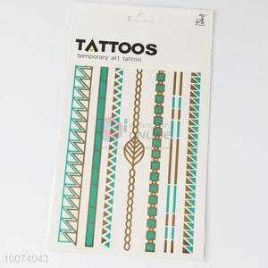 Cool Blue <em>Necklace</em> Body Art Temporary Tattoo Stickers