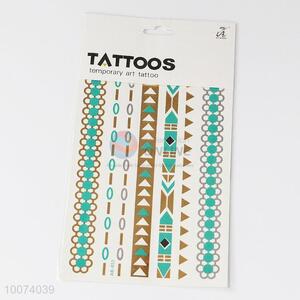 Body art printing <em>necklace</em> temporary flash tattoo stickers
