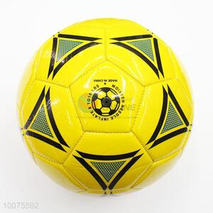 PVC Yellow Football Soccer Balls