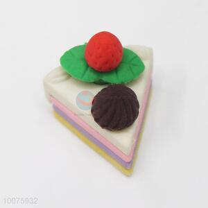 3D simulation delicious cake model eraser