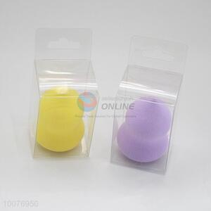 New style calabash shaped 2colors powder puff