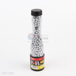 Good sale 6mm air soft bbs silver plastic bb balls