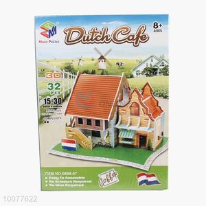 25pcs dutch coffee shop educational puzzle toy