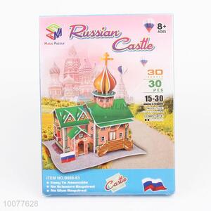 Educational Game Toy Russian Castle Puzzle for Kids