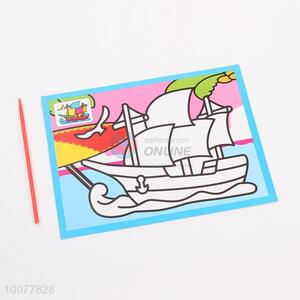 New design diy kids easy scratch picture