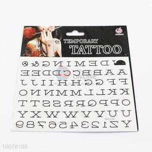 Hot Sale Letters Temporary Art Tattoo