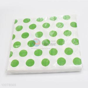 Good Quality Dotted Printing Napkins Set