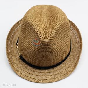 Unique Design Women Beach Sun Braid Straw Panama Hat