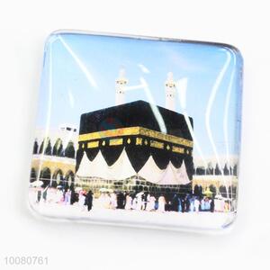 Promotion glass souvenir fridge magnet