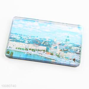 Promotional gifts european style building fridge magnet