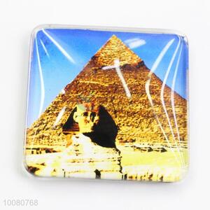 3D pyramid souvenir fridge magnet