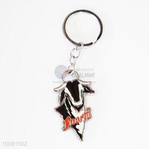 Cow Zine Alloy Metal Key Chain/Key Ring