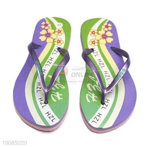 New Design Style EVA lady flat beach flip flops