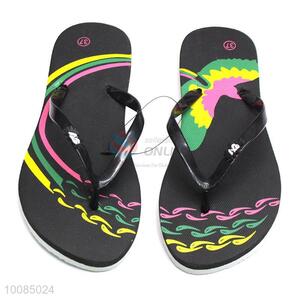 Wholesale EVA lady flat beach flip flops factory direct