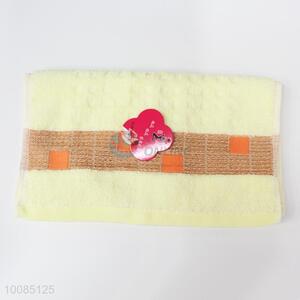 Wholesale low price grid cotton towel