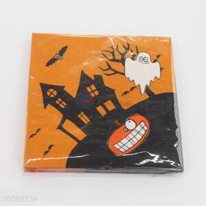 Latest Design Printed Paper Napkin, Paper Serviette for Halloween