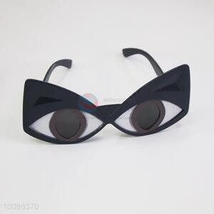 Cat eye shaped plastic glasses/glasses for party