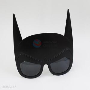 Black hat shaped plastic glasses/glasses for party