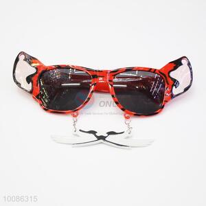 Leopard shaped plastic glasses/glasses for party