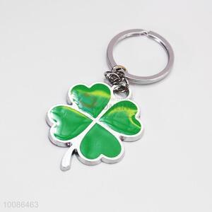 Clover Zine Alloy Metal Key Chain/Key Ring