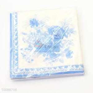 Fancy printed paper dinner napkin