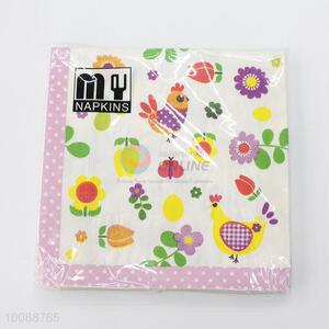 Cartoon Style Printed Paper Napkin for Children