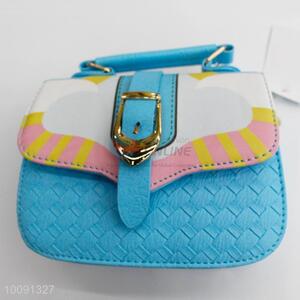 New arrival fashion weaved pattern women handbag/messenger bag