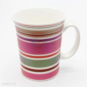  Cool symbol with vertical stripes ceramic cup