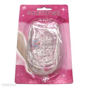 Soft gel heel cushion washable insole heel cup