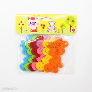 Nonwoven fabric craft printed flowers felt