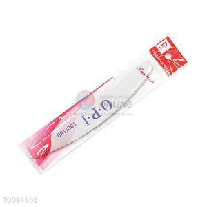 Wholesale Cheap Girls' Eco-friendly Slivery Foam Nail File