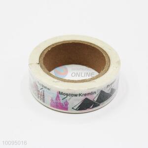 Scenic Spots Pattern Self Adhesive Trim Adhesive Tape for Decoration