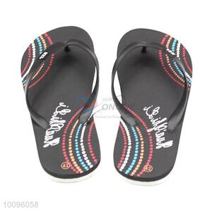 Wholesale shower room man's PVC slipper flip flops