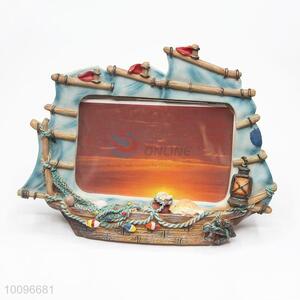 Fashion Ship Model Cool Resin Photo Frame