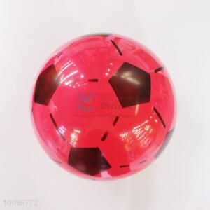 Red PVC Soccer Ball Inflatable Ball Toys