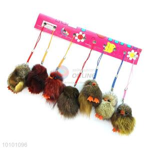 Lovely Animal Fur Wool-like Key Mobile Phone Accessory