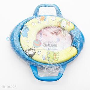 Green Cartoon  Frog Pattern Soft Safe Toilet Training Seat