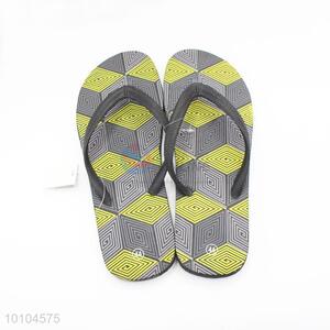 Men beach printing flip flop