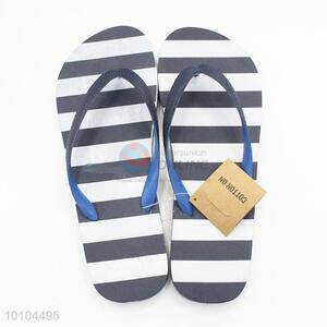 Top Quality Striped Men Flip Flops