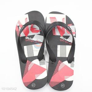 Colorful eva printed flip flops