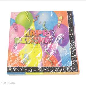 Party supplies handkerchief paper disposable square tissue