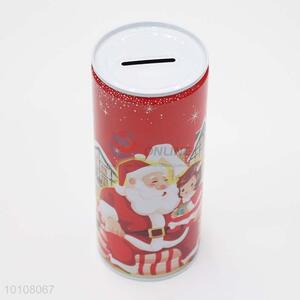 Wholesale zip-top can shape tinplate money bank saving box